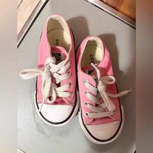 Converse Lace-up Kids Pink Sneakers